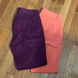 Bundle!! J Crew Frankie pant!